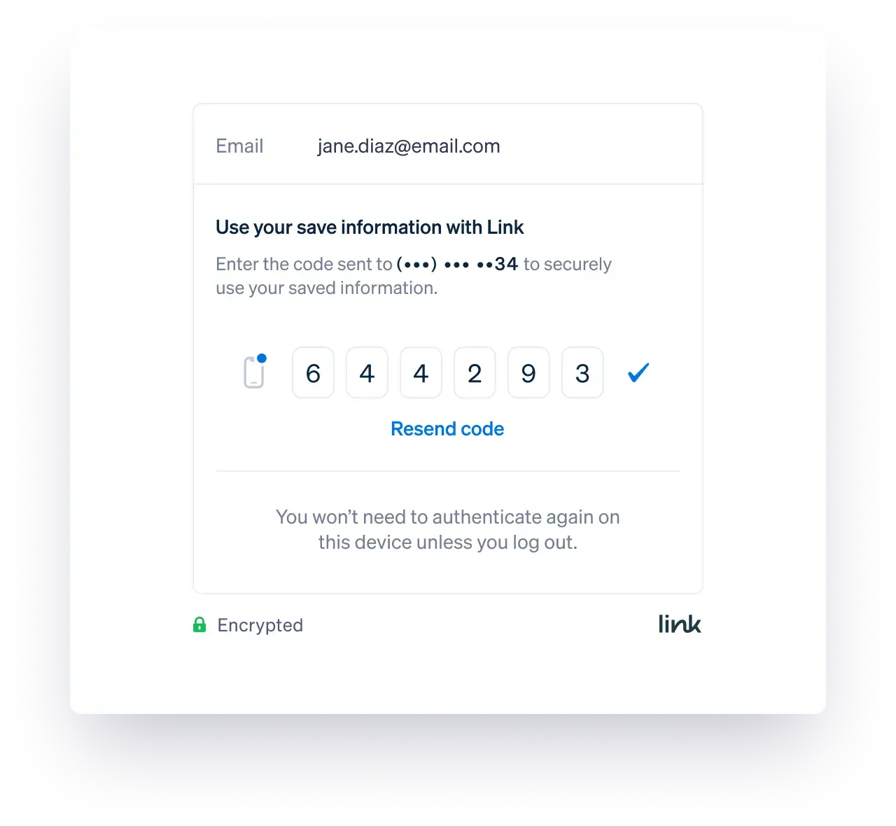 Account verification