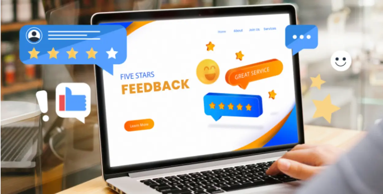 Customer experience creative collage