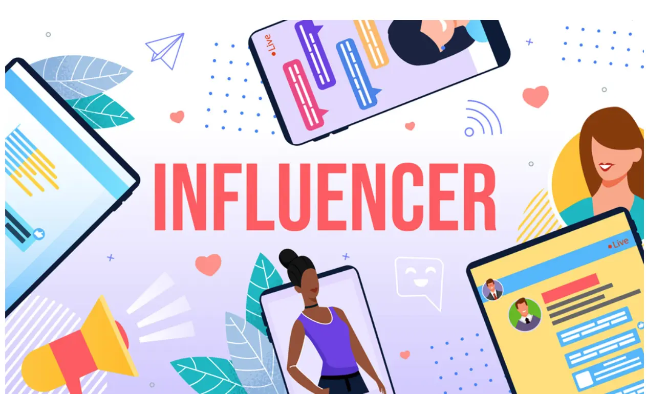 Influencer graphic
