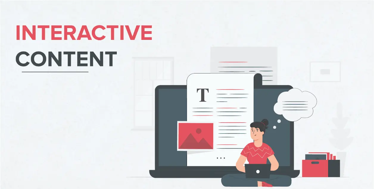 Interactive Content illustration