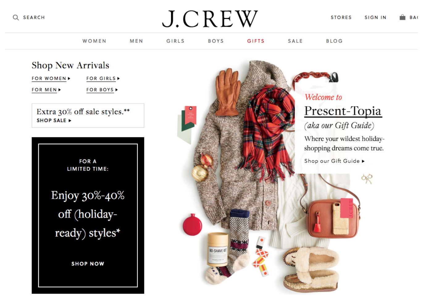J Crew