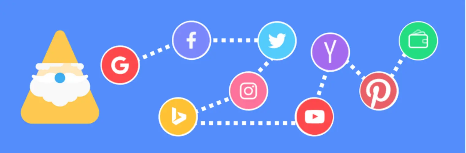 Multichannel Marketing graphic illustration