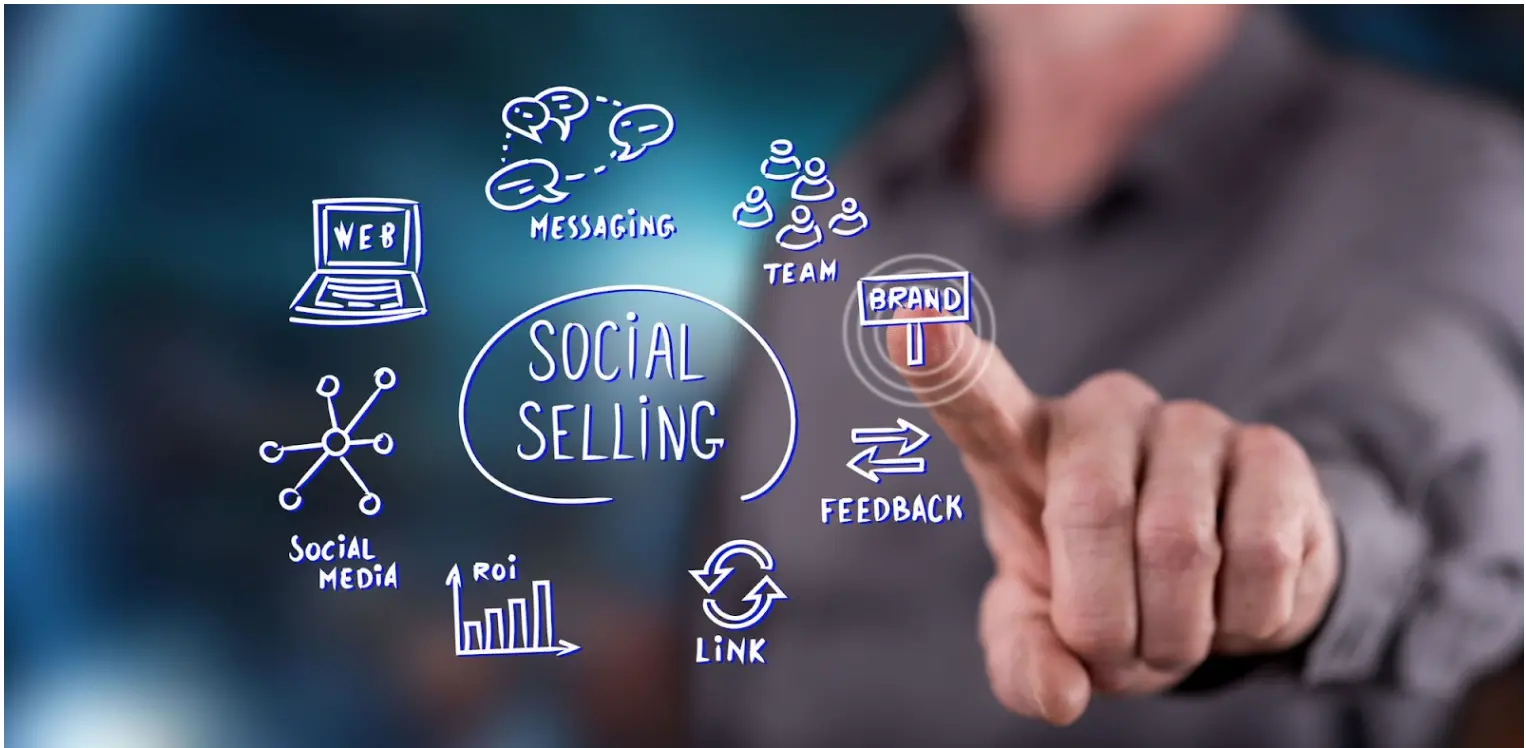 Social selling illustration