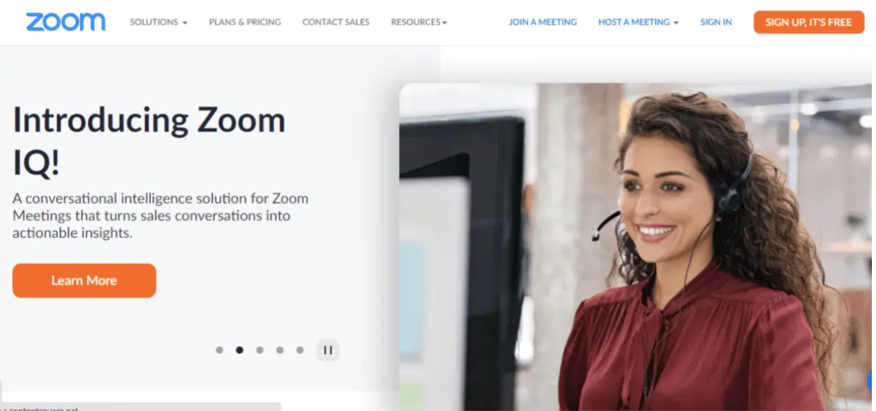 Zoom homepage screenshot-1