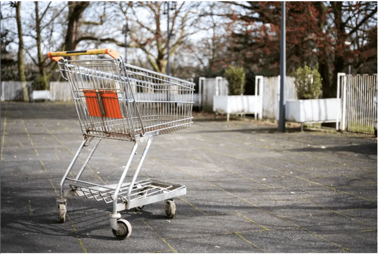 abandoned shopping cart-1