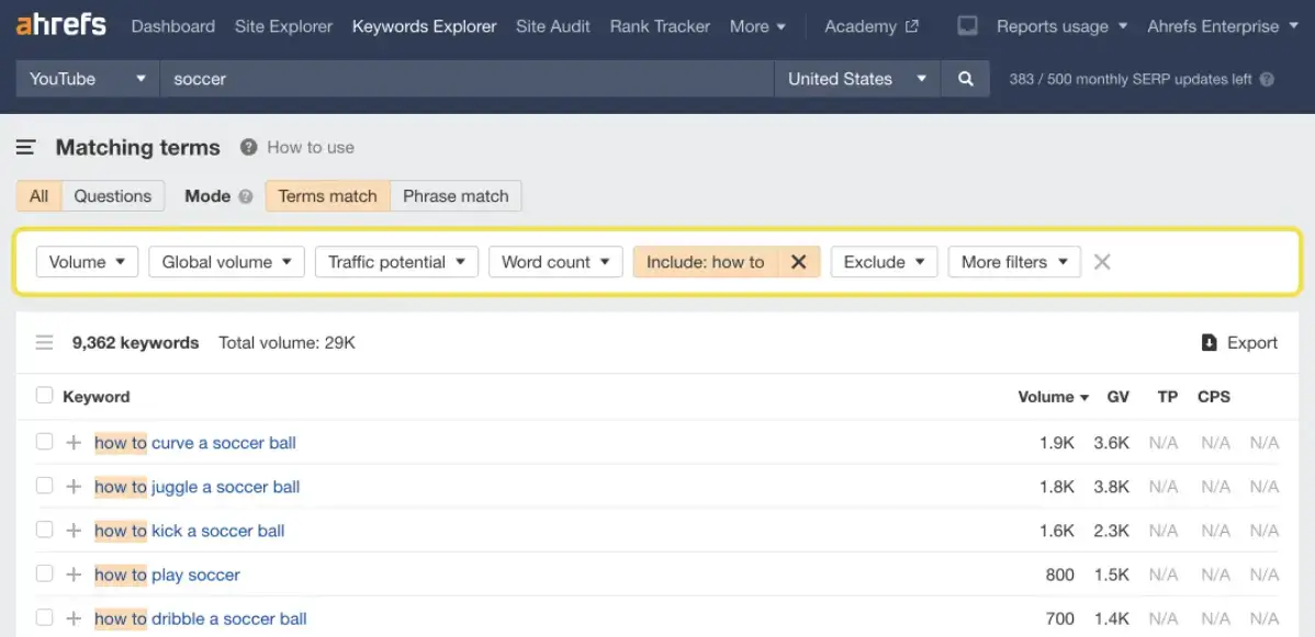 ahrefs-youtube-keyword-research-tool-screenshot