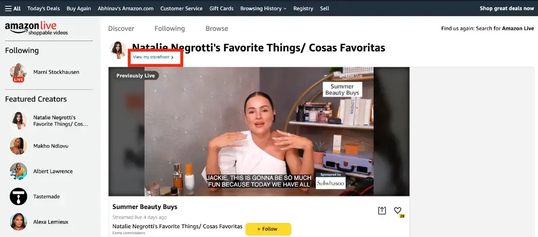 amazon-live-shoppable-videos