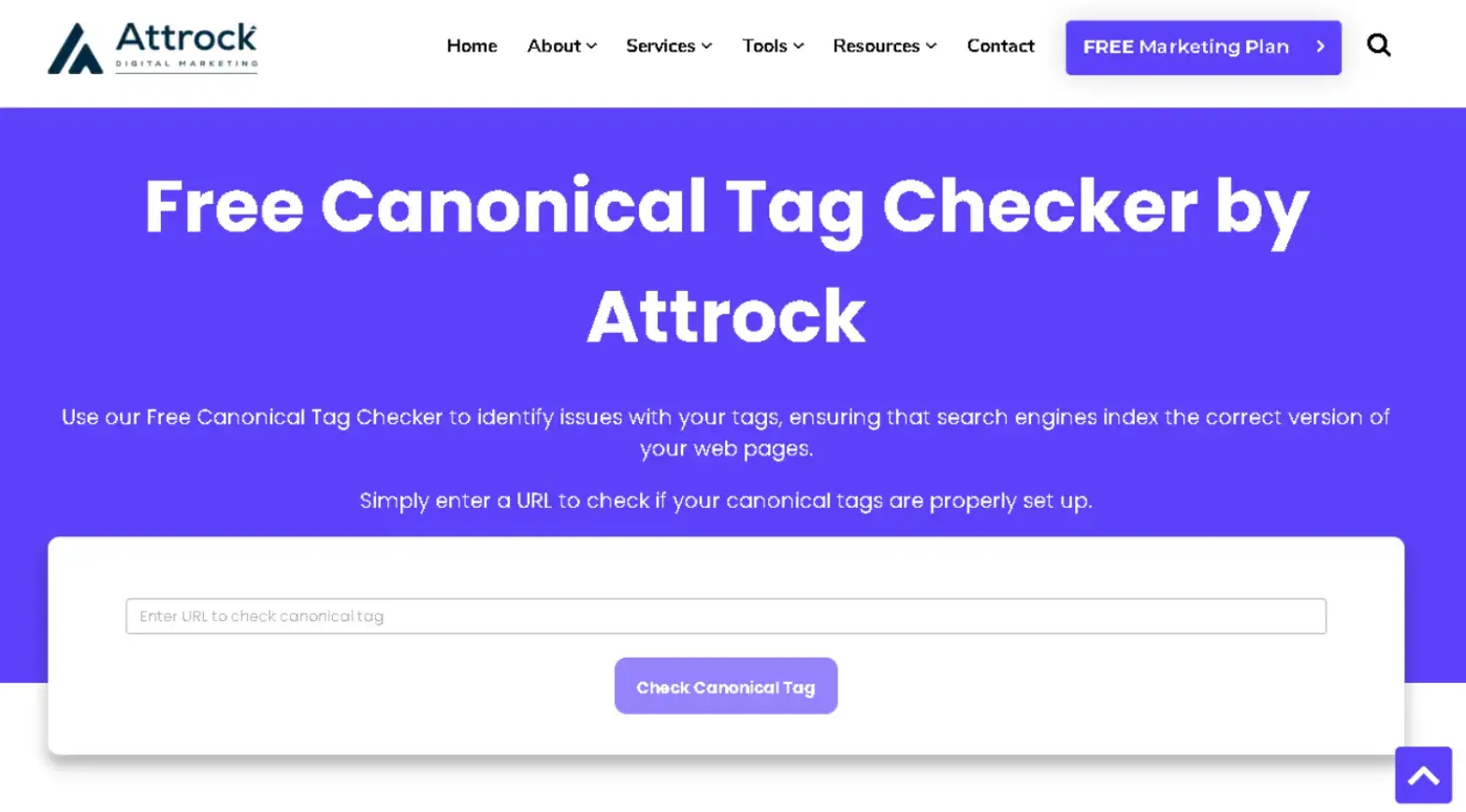 attrock-canonical-tag-checker