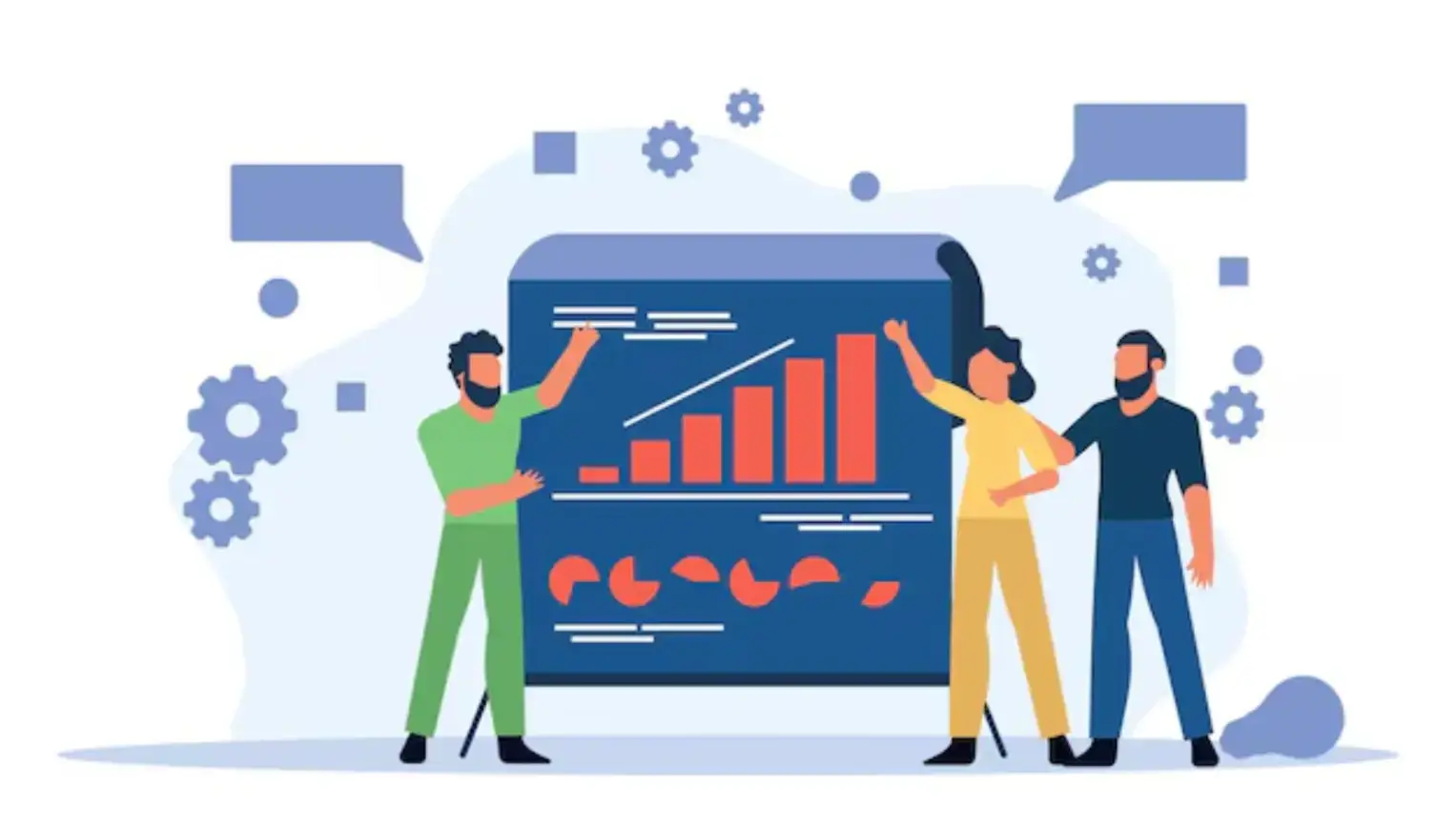 business-innovation-presentation-analytics-report-statistics-chart-forkflow-analysts-team-leader