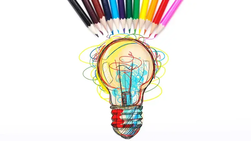 coloful-light-bulb