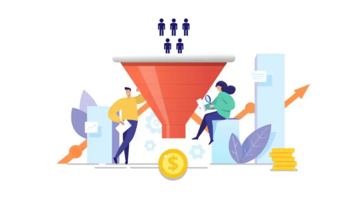 customer-purchase-funnel-illustration