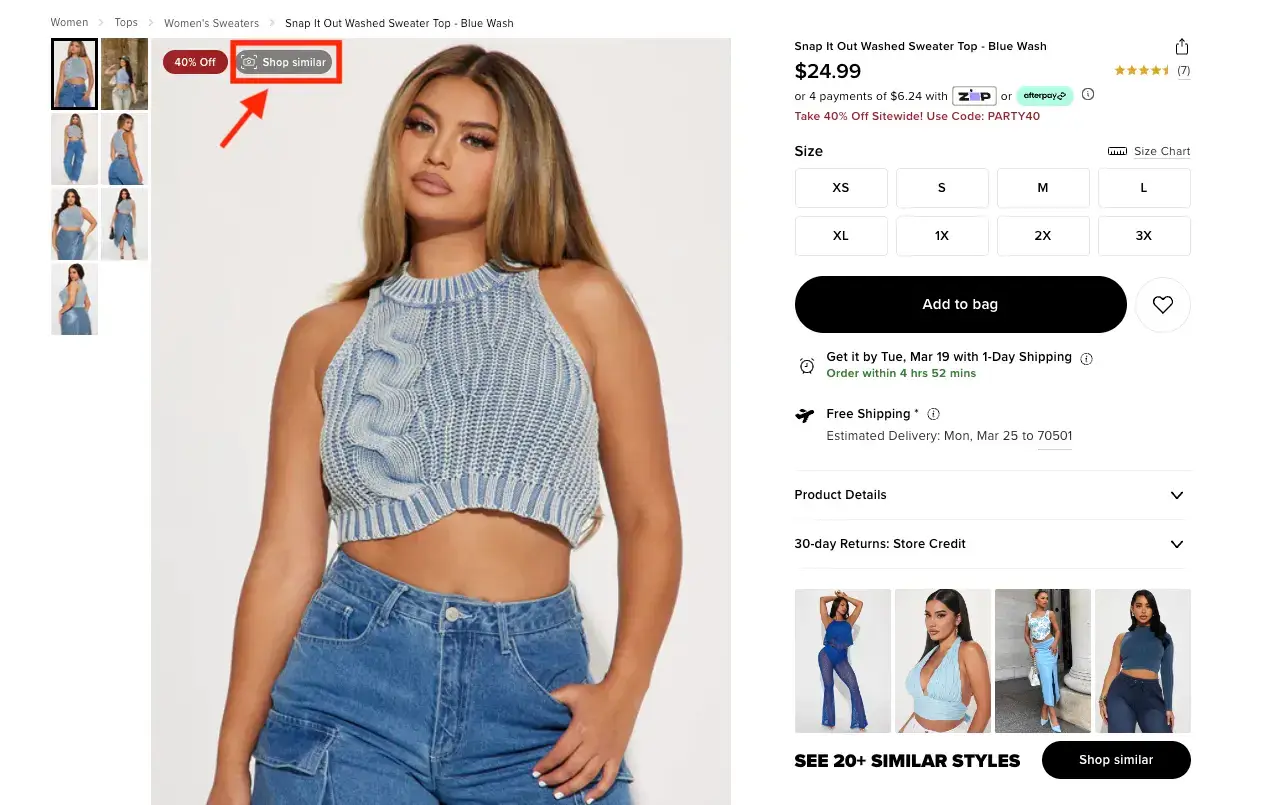 fashion-nova-shop-similiar-checkout-screen
