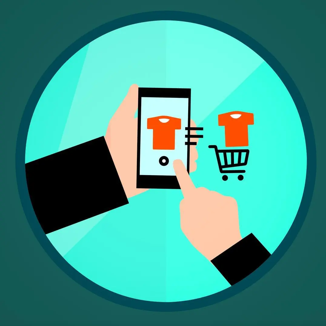 online shopping illustration