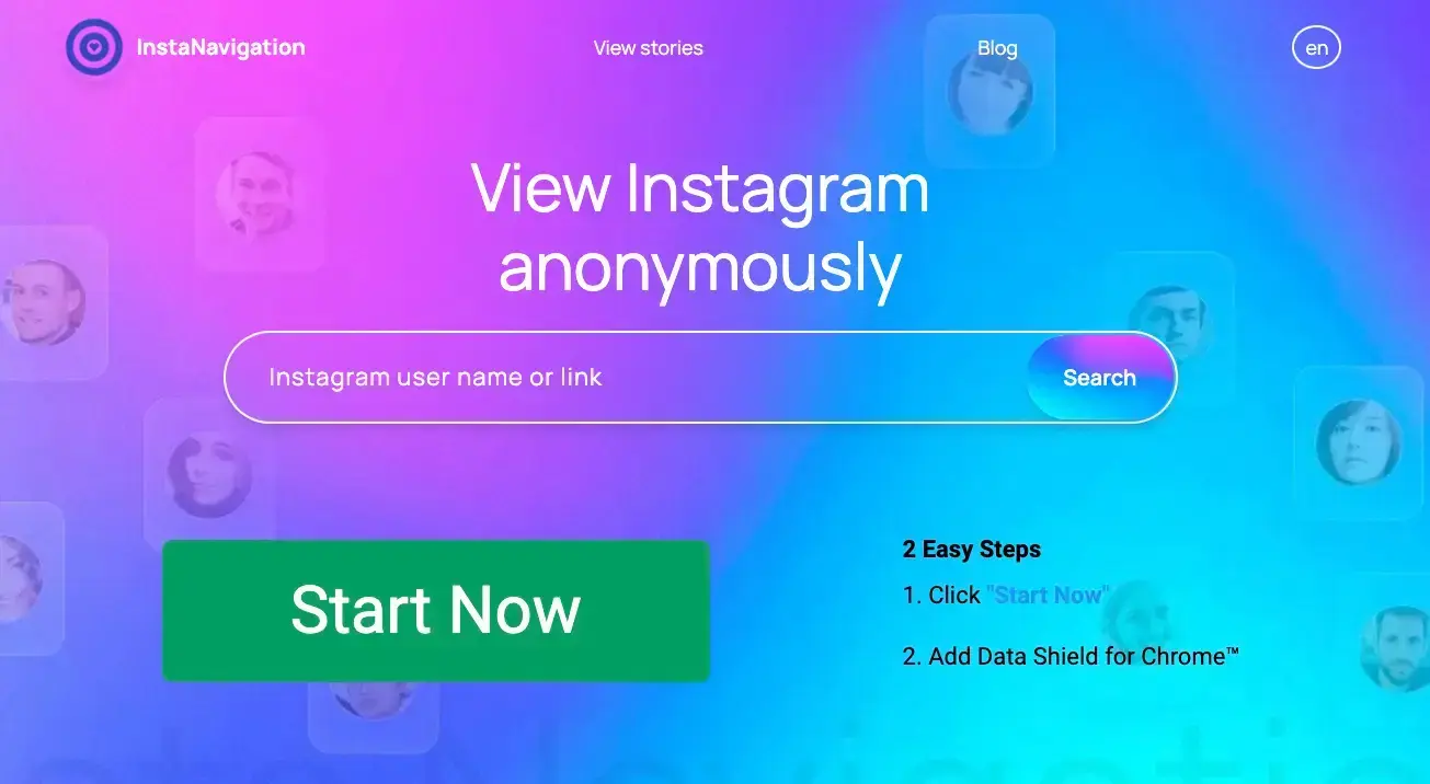 instanavigation-homepage-screenshot