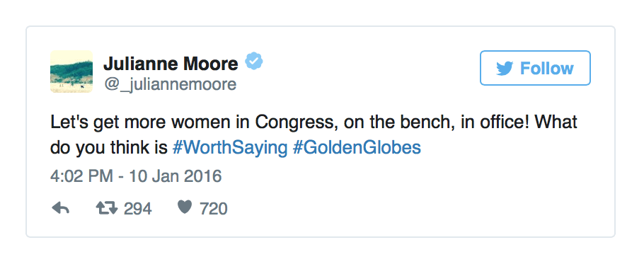 julianne-moore-loreal-worthsaying-tweet