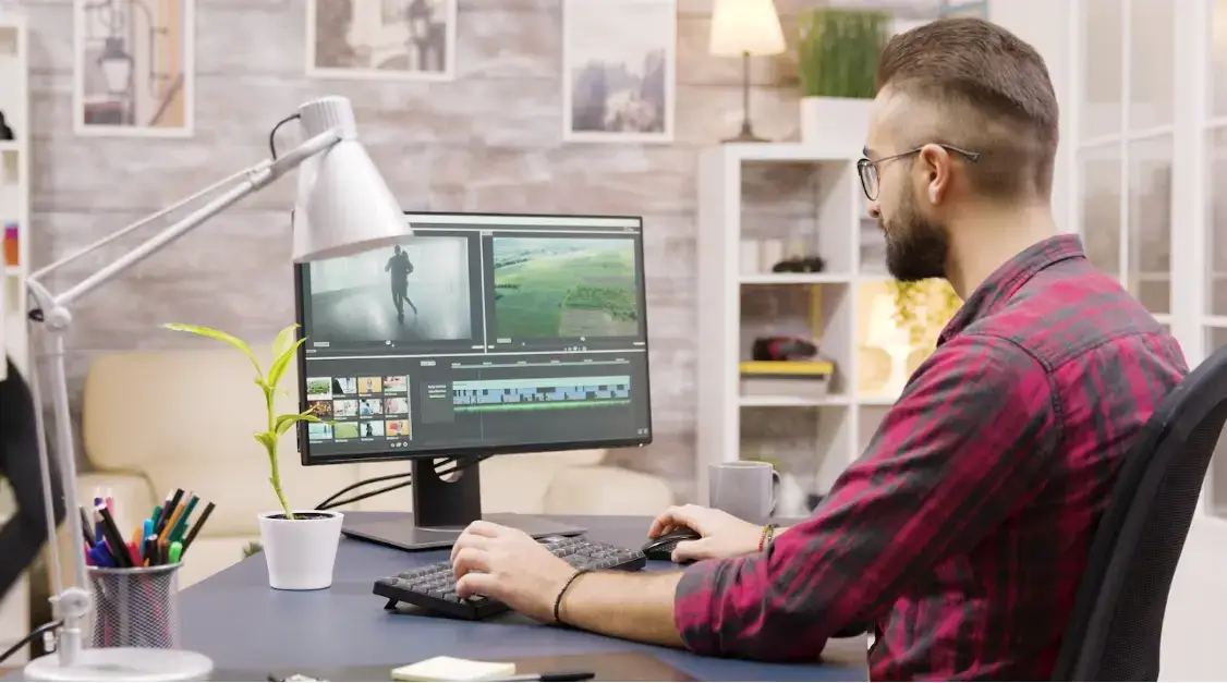 man-editing-a-video-on-his-computer