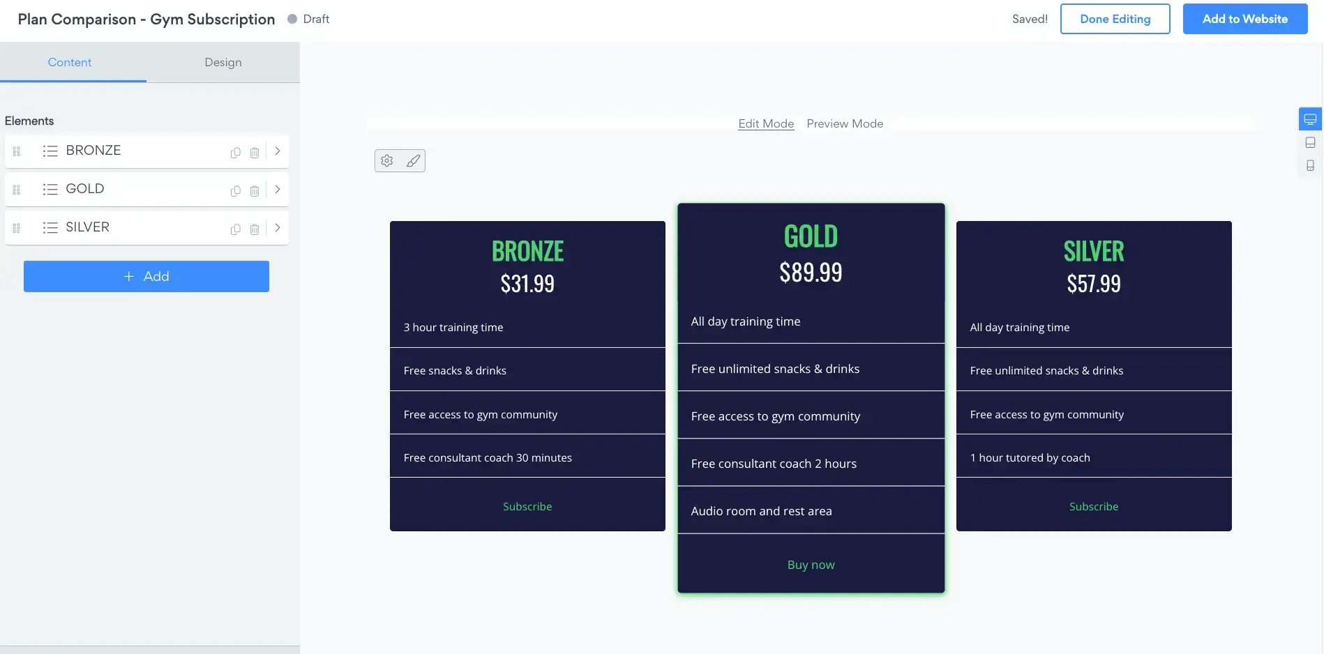 powr-one-plan-comparison-editor