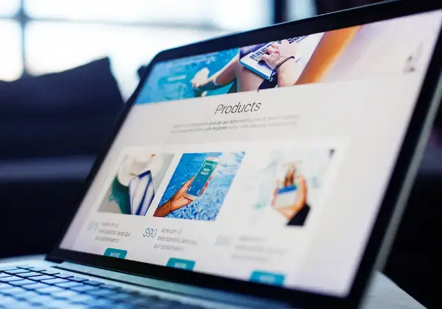 product-page-on-website