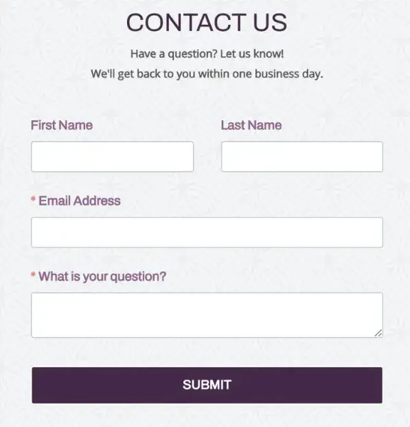 sample-contact-us-form