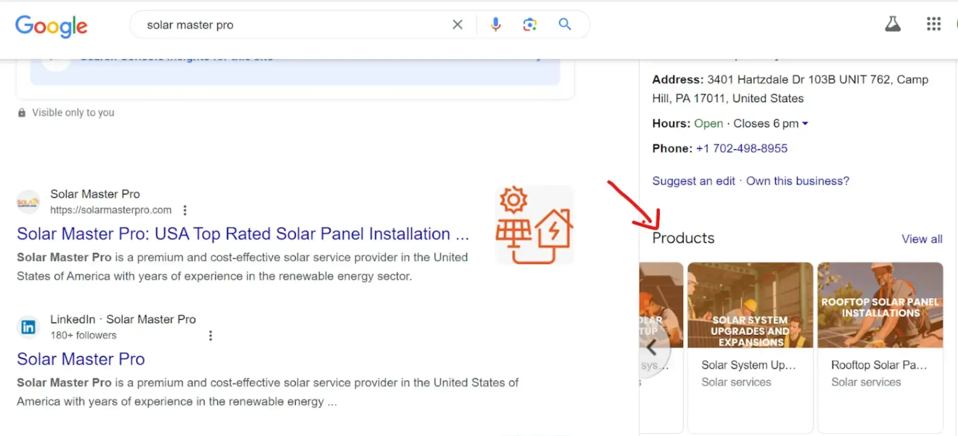 solar-master-pro-google-search-results