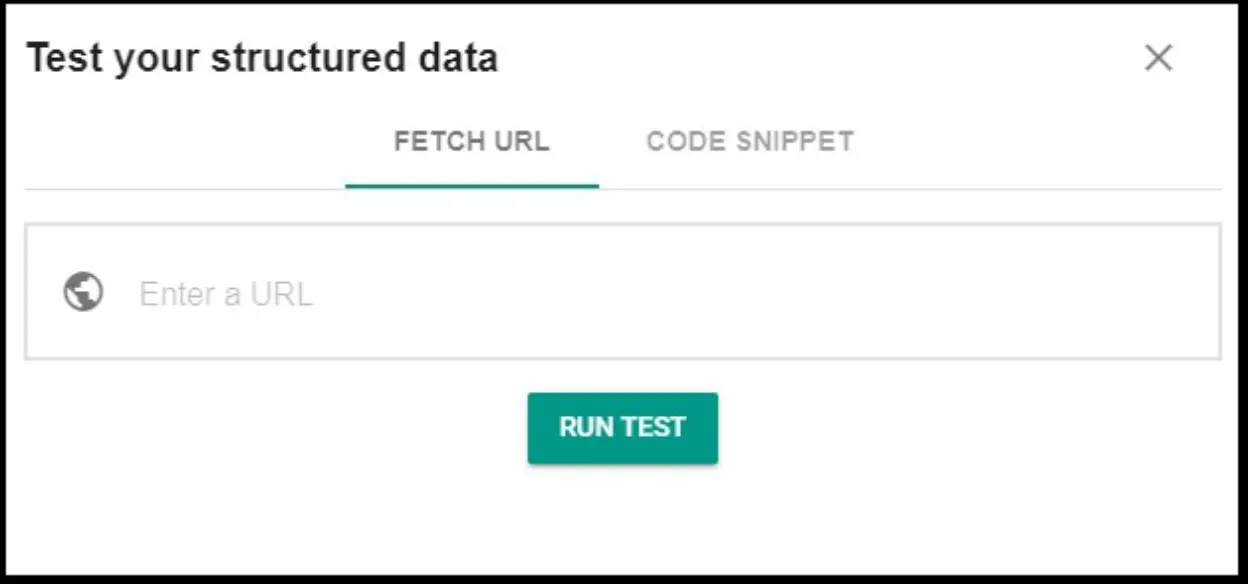 test your structured data