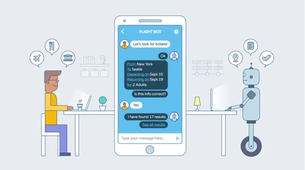 texting-with-chatbot