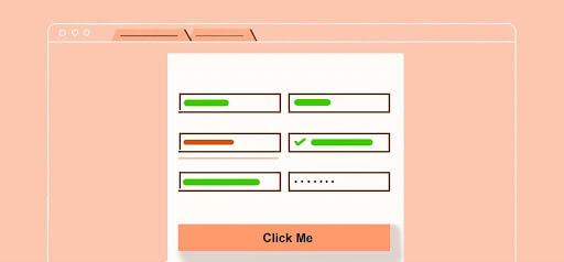 Illustration of an embedded signup form