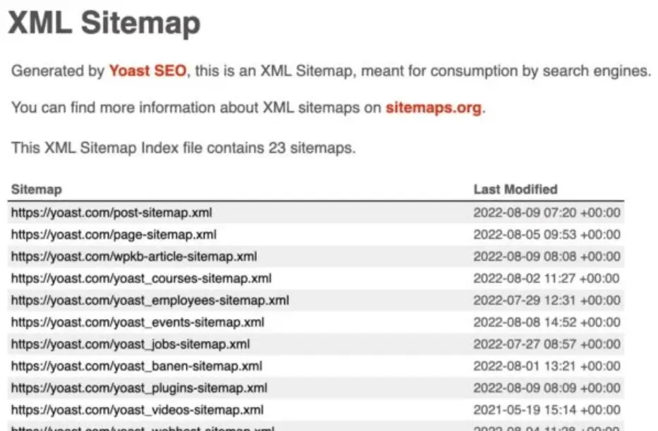 xml-sitemap
