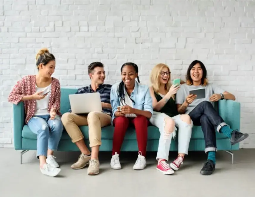 young-people-sitting-together