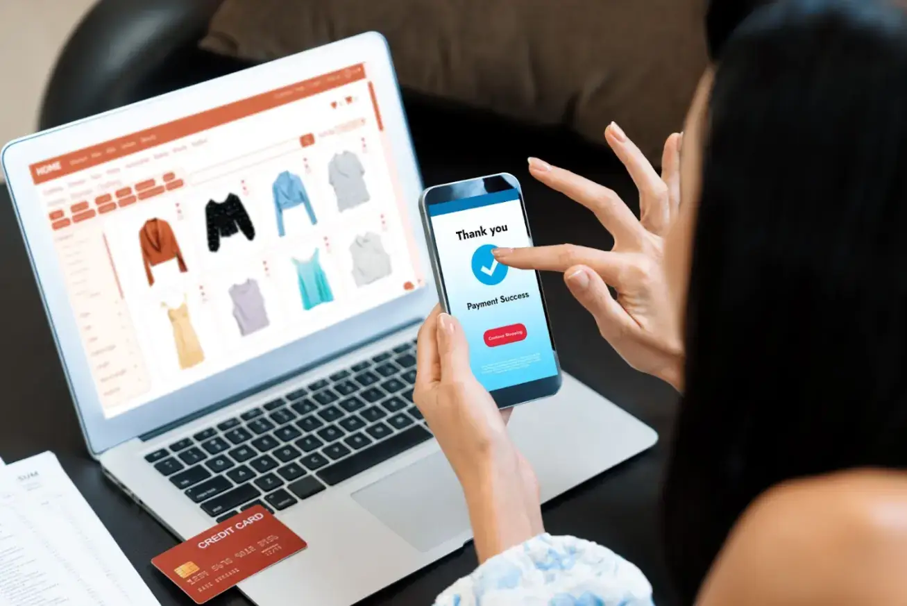 young-woman-order-purchase-product-internet-using-laptop